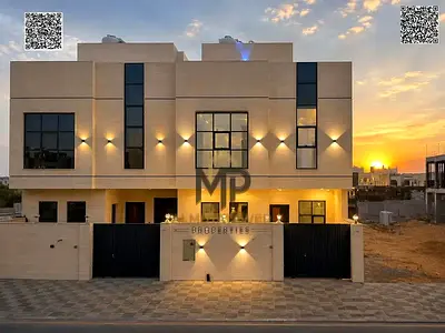 Townhouse for Sale in Ajman – Al Helio 2 | 5 Bedrooms, Majlis, Living Area, and Roof Terrace | Free