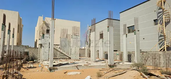 GROUND and 2 FLOORS VILLA UNDER CONSTRUCTION | APPROVED PLAN | AL HELIO 2, AJMAN