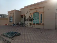 Villa for rent: 4 master bedrooms with a courtyard; prime location in Al Salama, Umm Al Quwain.