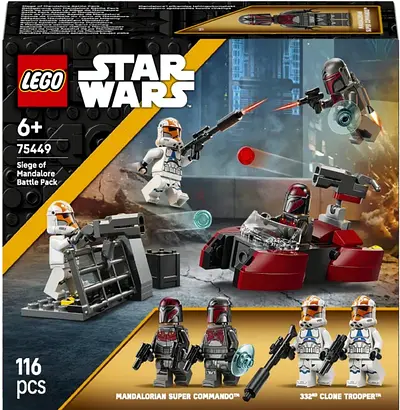 LEGO Star Wars 75449 Siege of Mandalore Battle Pack - 116 pcs, New/Sealed