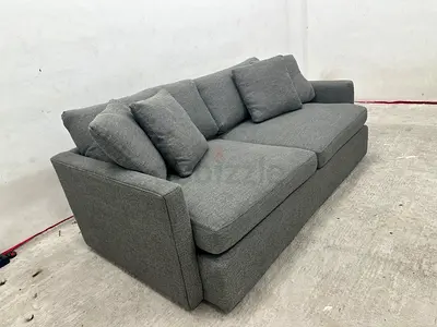 Like new condition crate&barrel three seater sofa