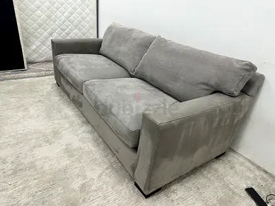 Perfect condition crate&barrel three seater sofa