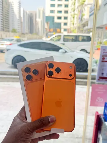 Used iPhone 17 Pro Max 256GB - Orange, 92% Battery, TDRA eSIM, 1 Month Warranty