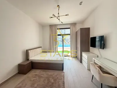 Furnished Studio for Sale | Pool View | Laya Heights
