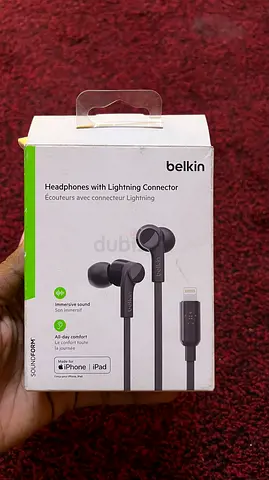 Belkin soundform Lightning Earphones