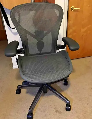 Selling Herman Miller Remastered fully loaded chair size B available