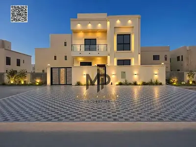 Residential/Investment Villa for Sale in Al Helio 2 – Ajman | Luxury Finish & Stone Facade A distinctive villa featuring modern design and excellent f