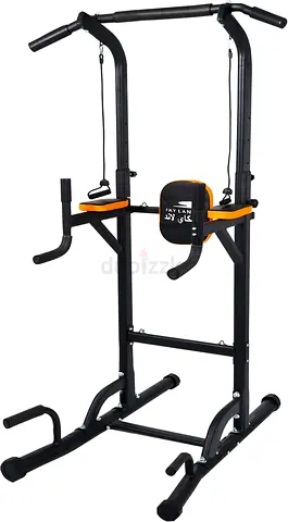 Multi-Function Power Tower Dip/Chin-Up Station — Good Condition