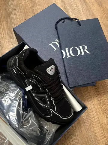 Black Dior B22 Men’s Sneakers - Size 36 to 45