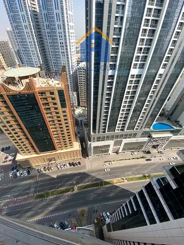 For sale: a two-bedroom apartment with a living room in Al-Taawon area, huge space, great location, and a view of Al-Taawon main street