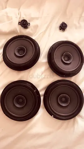Pair of small car audio tweeters / midrange speakers (used)