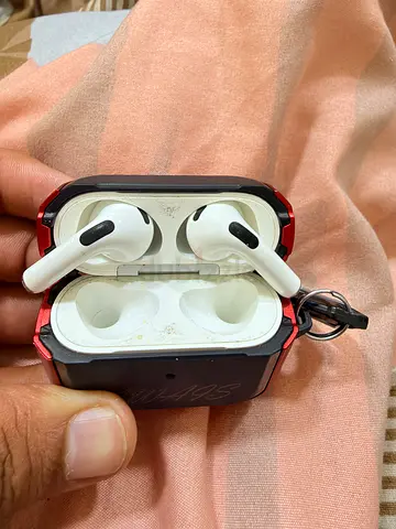 Used Apple AirPods 3 with rugged protective case