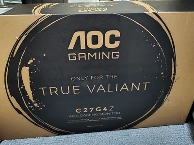 AOC C27G4Z 27" Curved Gaming Monitor (Boxed)