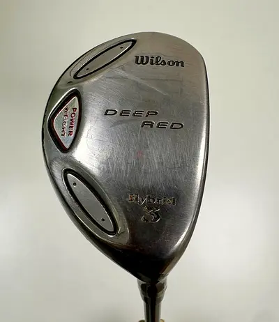Wilson Deep Red Hybrid 3 Golf Club - Good Used Condition
