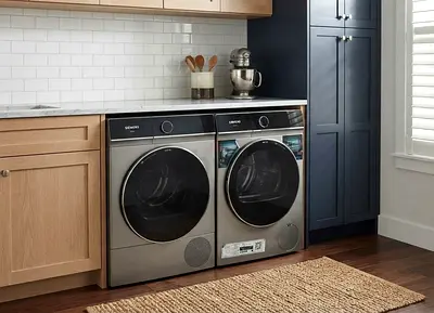 Siemens iQ700 Luxury Washer & Separate Dryer Set – Latest Premium Model