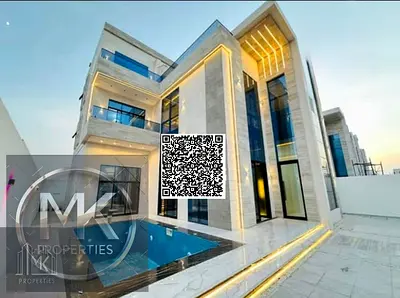 Modern Villa 6Master Bedroom for sale in Helio ajman