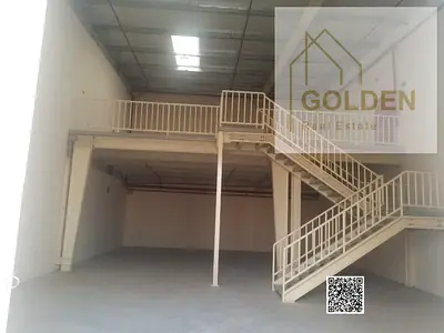 37كيلوفولت كهرباء | مستودع صناعي بميزانين للايجار بالصجعه | جاهز للتشغيل