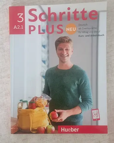 Schritte Plus Neu 3 (A2.1) Kurs- und Arbeitsbuch - Hueber
