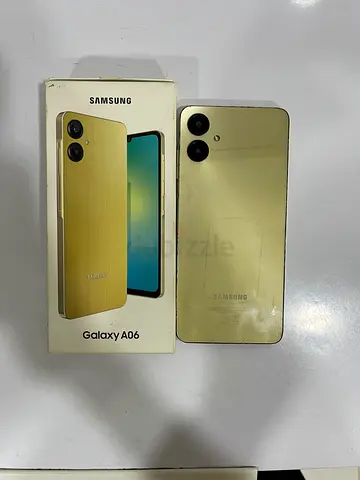 Samsung Galaxy A06 Gold 4GB RAM 128GB - with Box