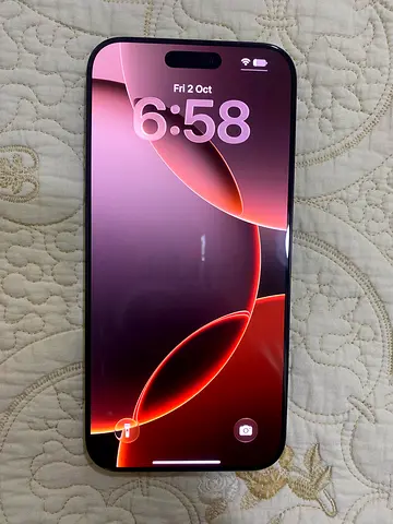 Iphone 16 pro max 100% battery