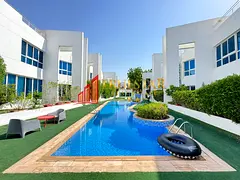 COMPOUND VILLA 4BR+MAIDS PRIVATE GARDEN SHARED POOL GYM