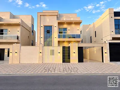 فيلا بتصميم عصري فاخر | 4 غرف نوم رئيسية (ماستر) | رسوم التسجيل مشمولة | تكييف مركزي | تشطيبات فاخرة | جاهزة للسكن | تملك حر | سهولة الوصول إلى شارع E