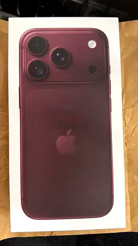 Apple iPhone (18 Pro Max 256GB ) - Red / Unopened