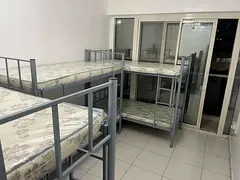 Room with balcony for rent in port saeed deira clock tower