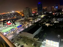 For annual rent in Ajman – City Tower, fully furnished 1-bedroom apartment with a living room, 2 b