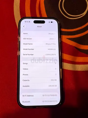 iPhone 17 Pro 256GB - Good Working Condition