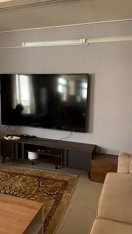 75" Aftron LED TV - Good Condition, Wall Mounted