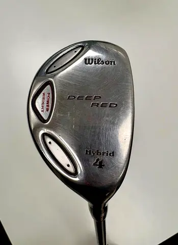 Wilson Deep Red Hybrid 4 Golf Club - Good Used Condition