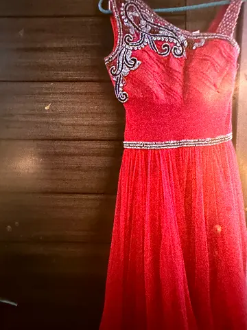 Pink full gown
