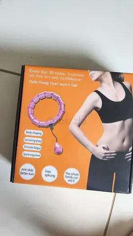 Smart Weighted Hula Hoop - Fitness Hoop with Adjustable Segments (Like New)