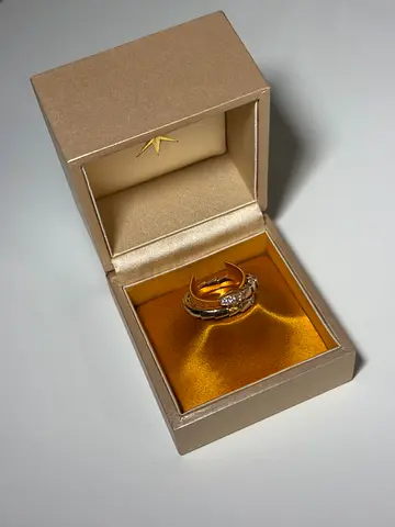 Bvlgari Serpenti Viper Ring with diamonds, rose gold, comes in original box and with certificate