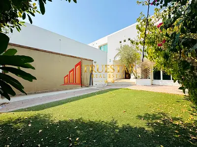Close to Beach & Umm Suqeim Park Shared Pool Private Garden 4BR+Maids Compound Villa