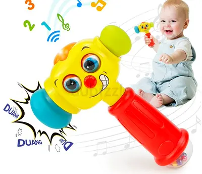 baby toys light and musical baby hammer