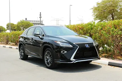 Lexus RX-Series RX 450h F Sport 2017 GCC Specs Full Services History accident free 100%