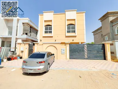 Spacious 5-Master-Bedroom Villa for Rent in Al Zahia, Ajman | Majlis, Living Room, and Courtyard |