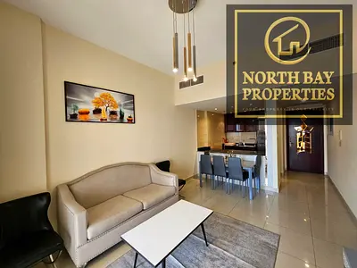Furnished 1BR | Stunning Views | Pool and Gym Access