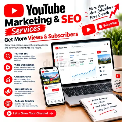 YouTube Marketing & SEO Services | Get More Views & Subscribers