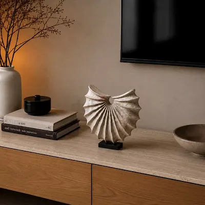 Decorative Modern Sculpture for Console or TV Unit