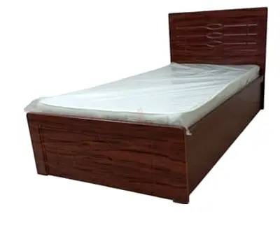 Brand new Single size Wooden bed frame with Mattress available