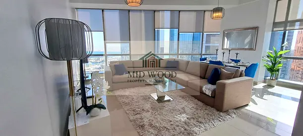 1 BR Furnished | No Commission | Etihad Tower | Stylish | Top Facilities