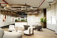 Modern Fit Out | DMCC | Open Plan Work Area