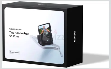 Insta360 GO Ultra Creator Bundle - Mini Hands-Free 4K Action Camera (New in Box)