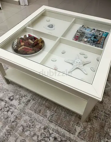 Ikea white Liatorp Coffee Table