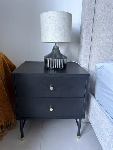 Black Bedside tables