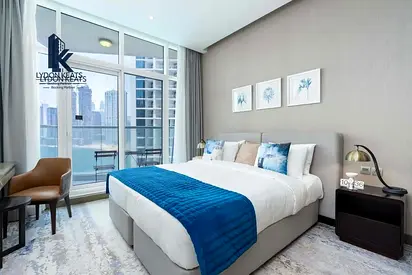 Modern Studio | Weekly Rental | DAMAC Maison Prive, Business Bay