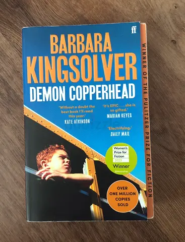 BARBARA KINGSOLVER WINNER OF DEMON COPPERHEAD book